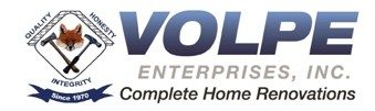Logo for Volpe Enterprises, Inc. featuring a fox, tools, and the words "Quality," "Honesty," and "Integrity," with the tagline "Complete Home Renovations Since 1970.